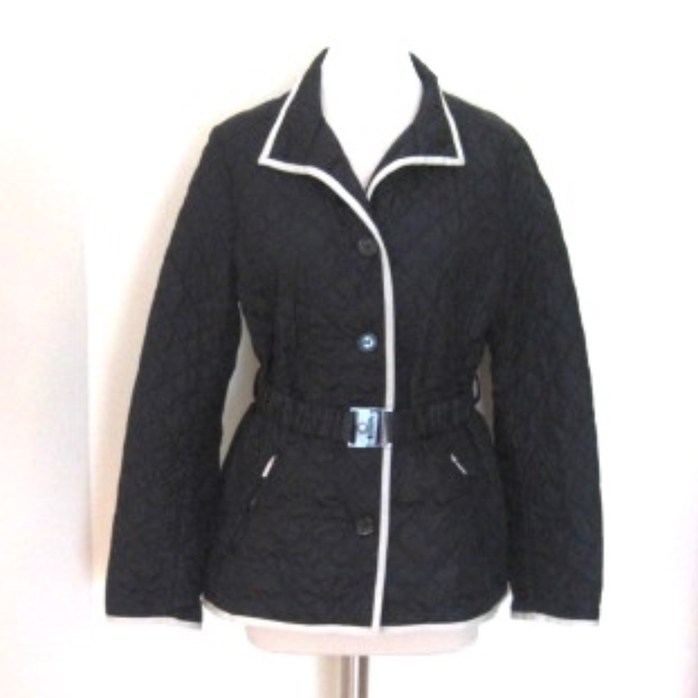 Weekend Max Mara Black Quilted Jacket